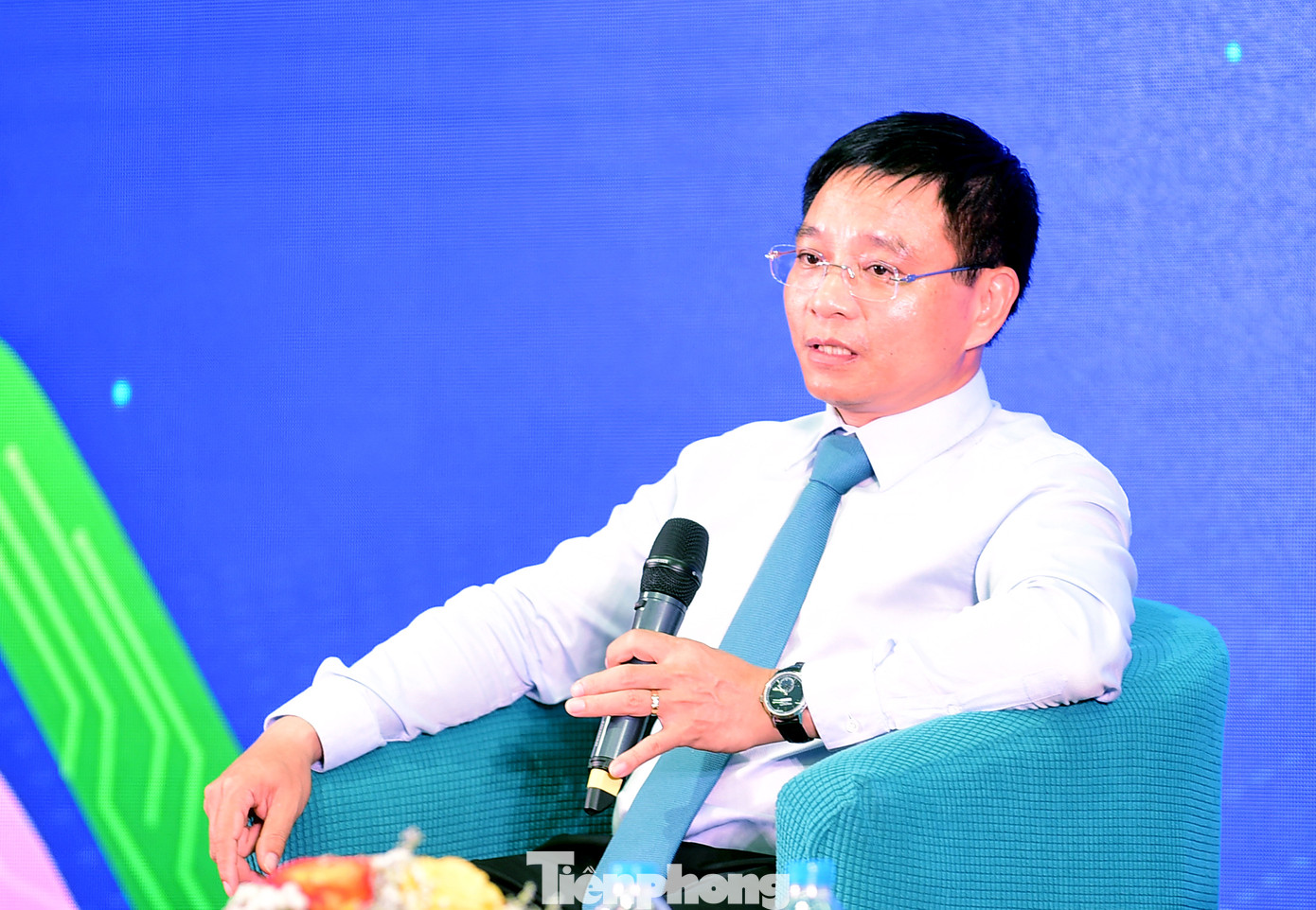 Ông Nguyễn Văn Thắng trao đổi tại chương trình. Ảnh: Xuân Tùng Ông Nguyễn Văn Thắng trao đổi tại chương trình. Ảnh: Xuân Tùng