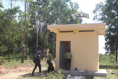  Cận cảnh hàng rào điện ngăn voi quậy phá ở Đồng Nai ảnh 3