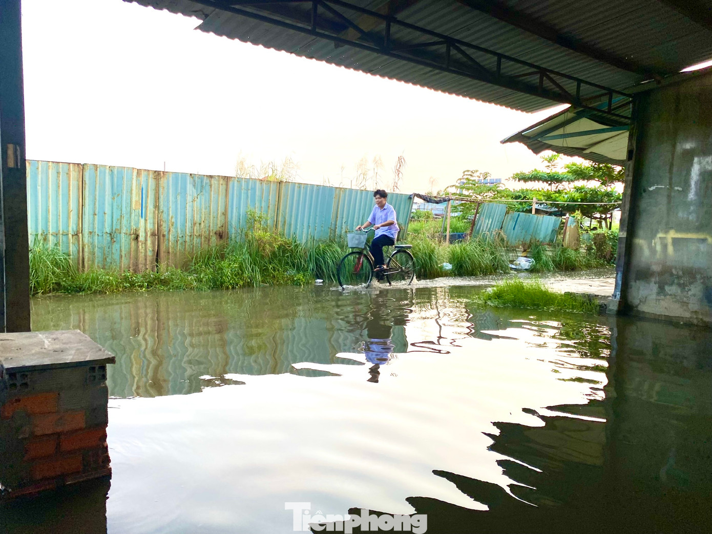 Hình ảnh tại khu vực đường Phú Định, quận 8.