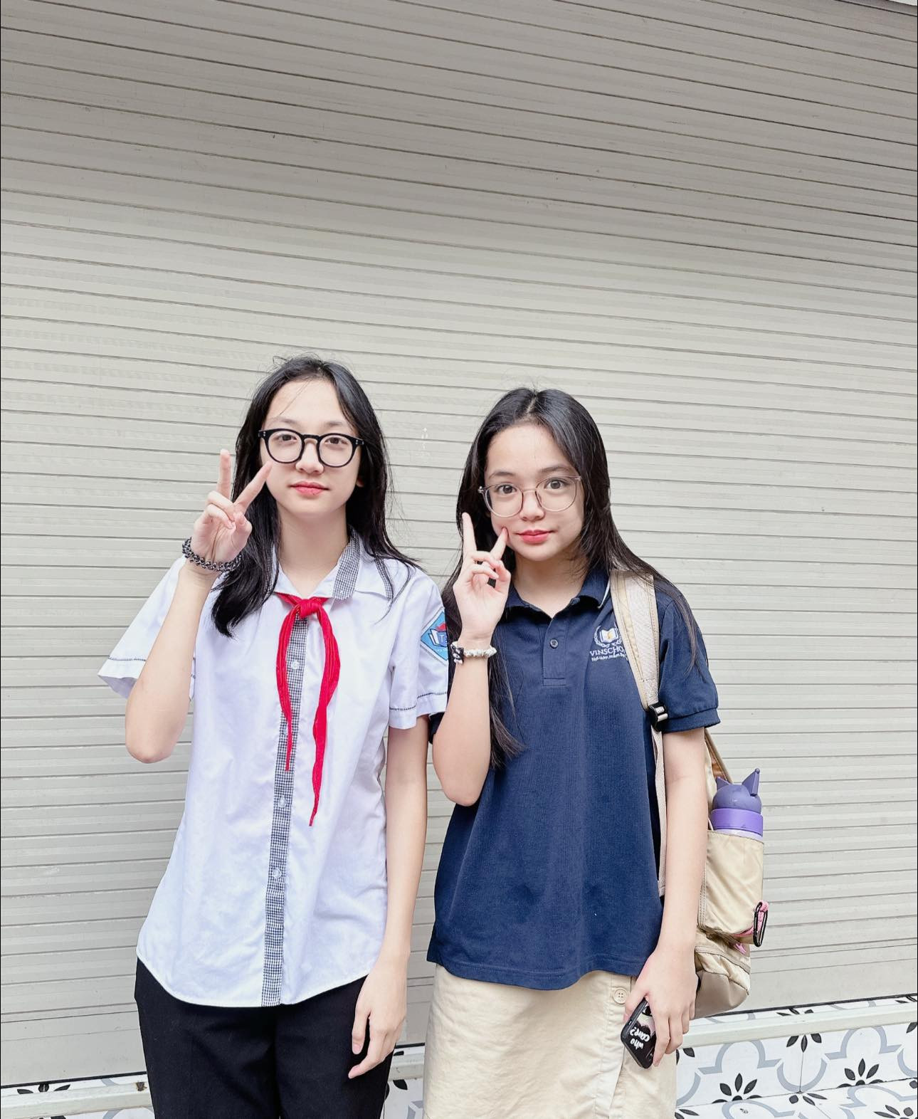 Netizen tấm tắc khen ngợi Chu Diệp Anh và chị gái đều xinh đẹp, đáng yêu.