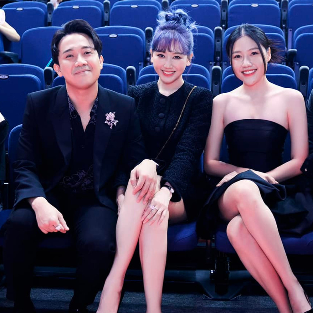 Dù là anh em ruột nhưng Trấn Thành luôn giữ thái độ nghiêm khắc với em gái khi làm việc.