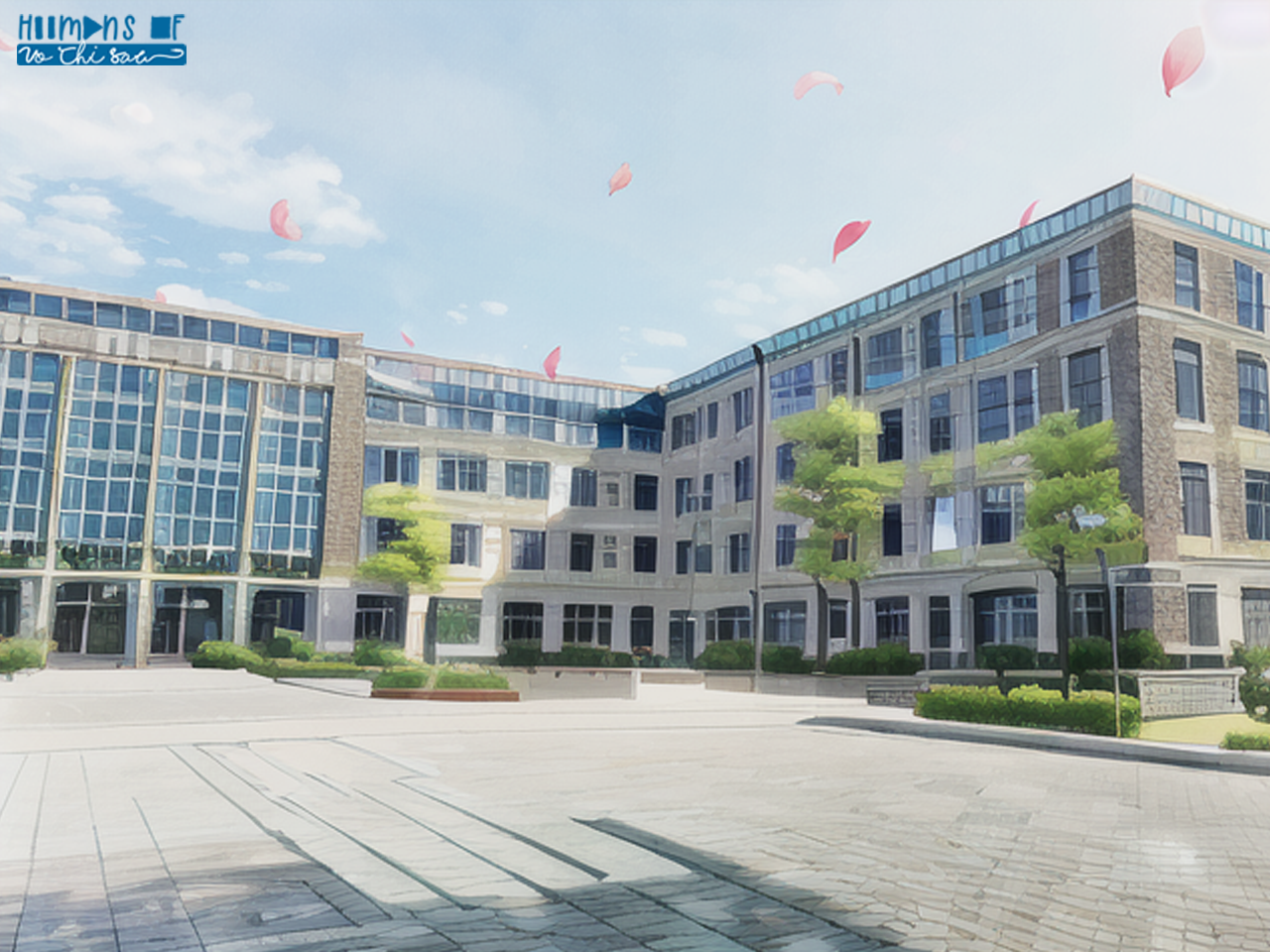 Sân trường THPT Võ Thị Sáu. Ảnh: Humans of Vo Thi Sau Sân trường THPT Võ Thị Sáu. Ảnh: Humans of Vo Thi Sau