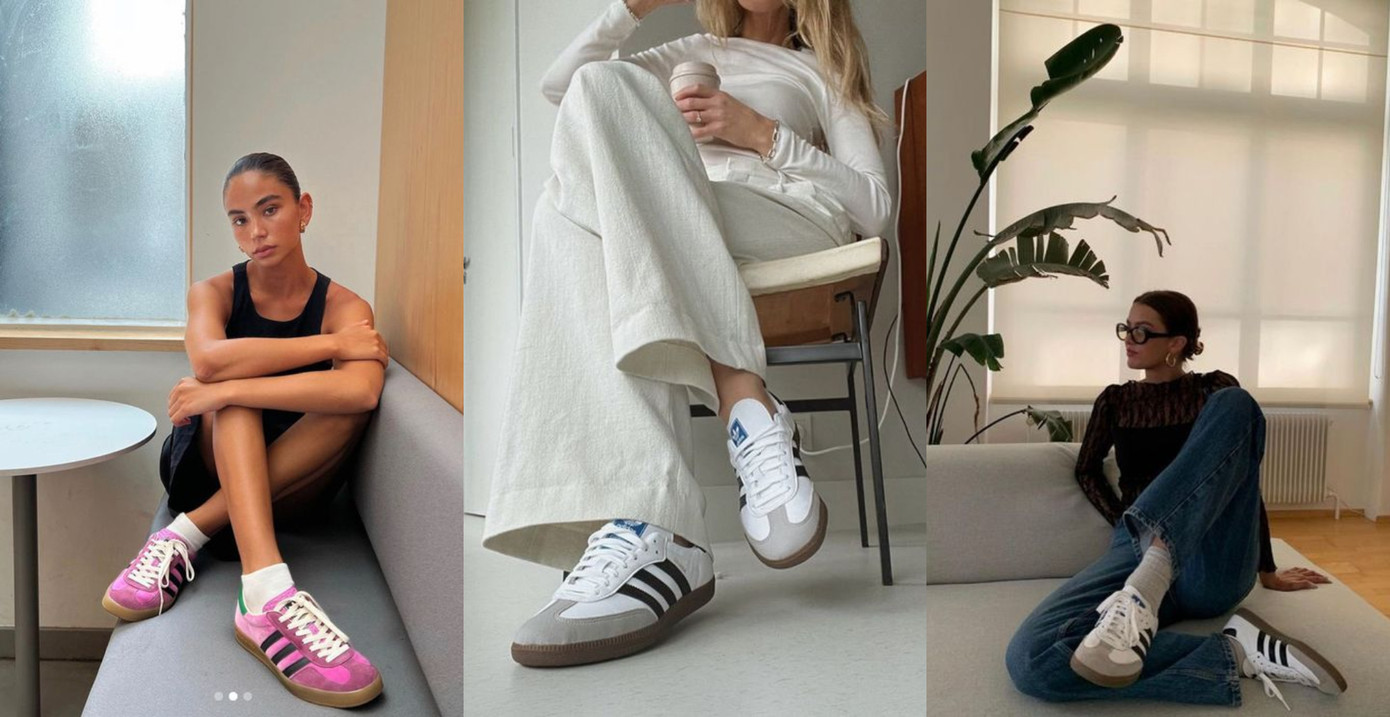 Giới mộ điệu quốc tế &quot;phát sốt&quot; với Samba, Gazelle mang cảm hứng vintage.