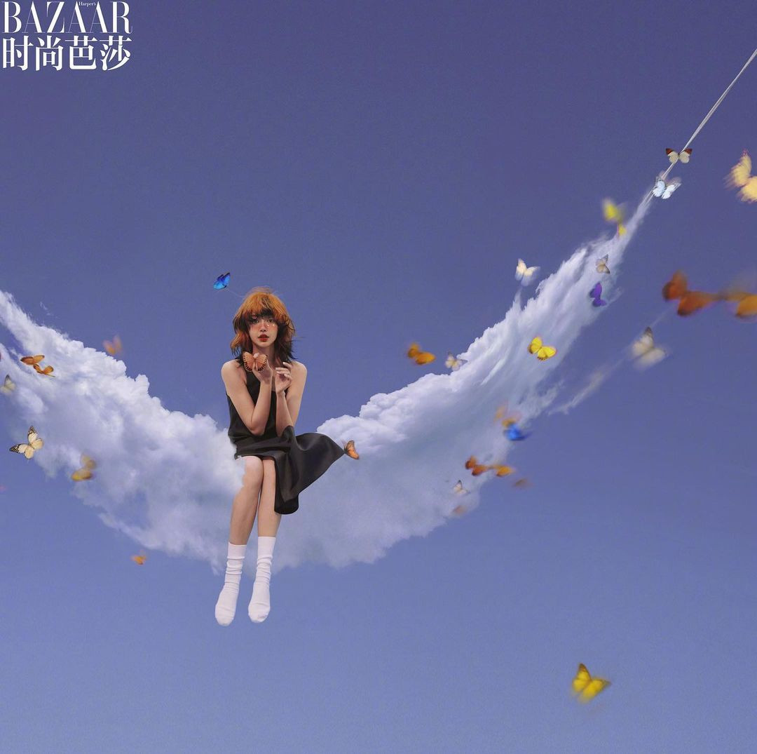 Vẻ đẹp mơ màng đáng yêu của nữ minh tinh.