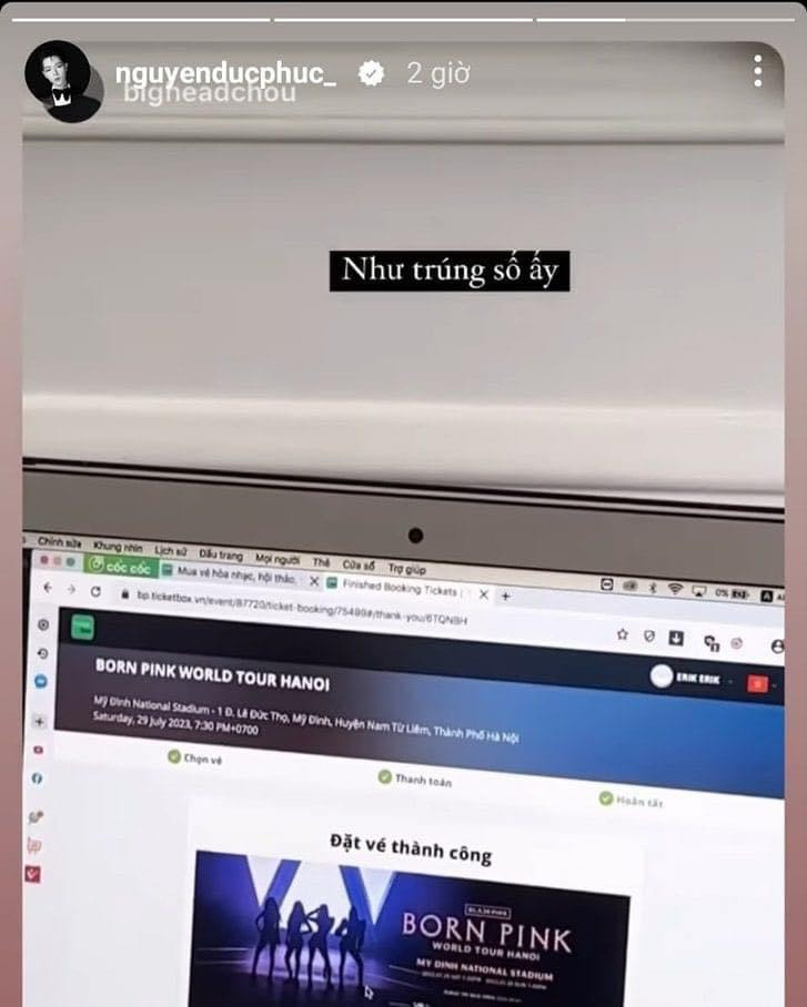 Đức Phúc sẽ xuất hiện trong ngày đầu tiên của concert.