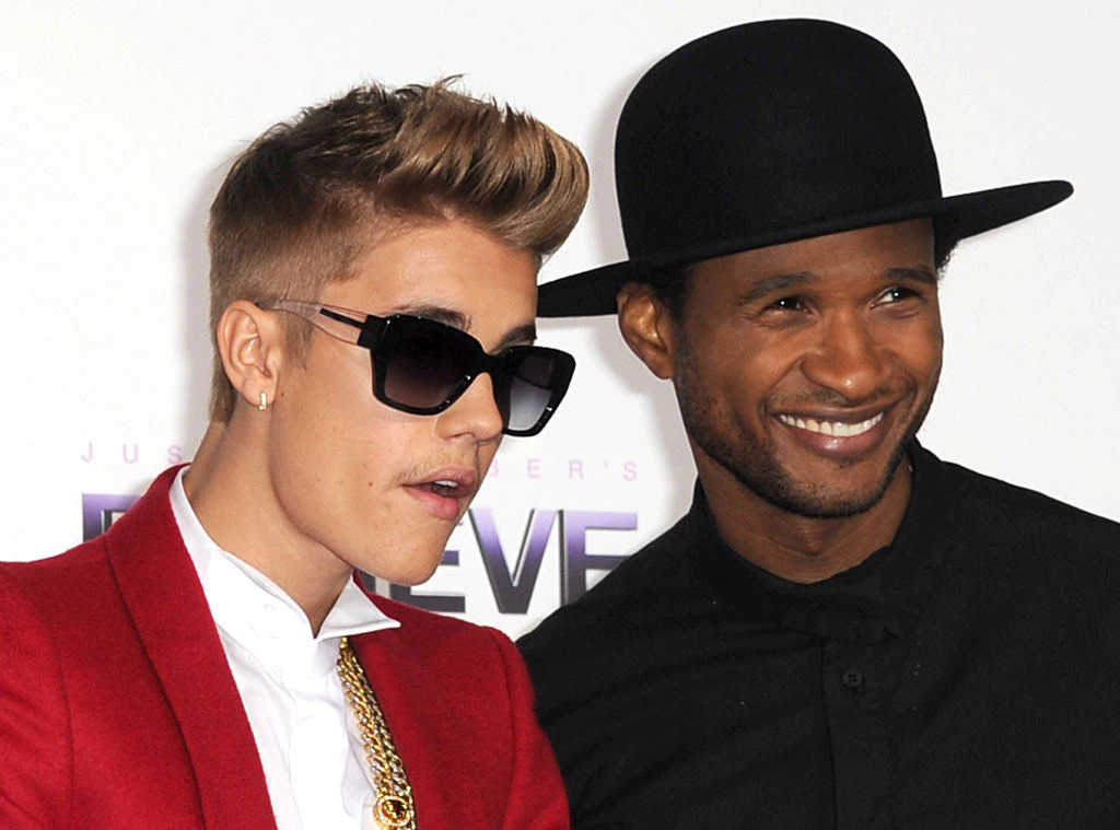 Justin Bieber từng là "trò cưng" của Usher. Justin Bieber từng là "trò cưng" của Usher.