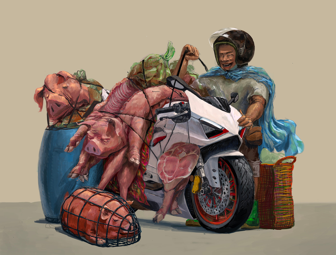 Bộ tranh thu về hơn 20K lượt tương tác cùng nhiều bình luận khen ngợi bộ đôi họa sĩ.