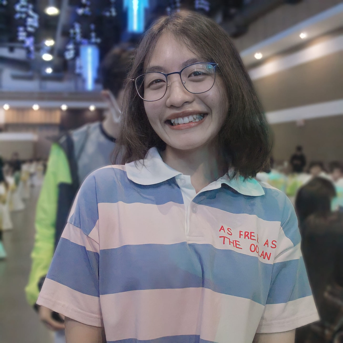 Mỹ An không chỉ giỏi tiếng Anh mà còn thông thạo tiếng Đức. Nguồn: FBNV