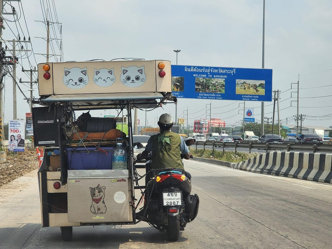 Ngôi nhà di động của những chú mèo giờ đã được trang trí thêm. Ảnh: Kingdom Of Tigers. Ngôi nhà di động của những chú mèo giờ đã được trang trí thêm. Ảnh: Kingdom Of Tigers.
