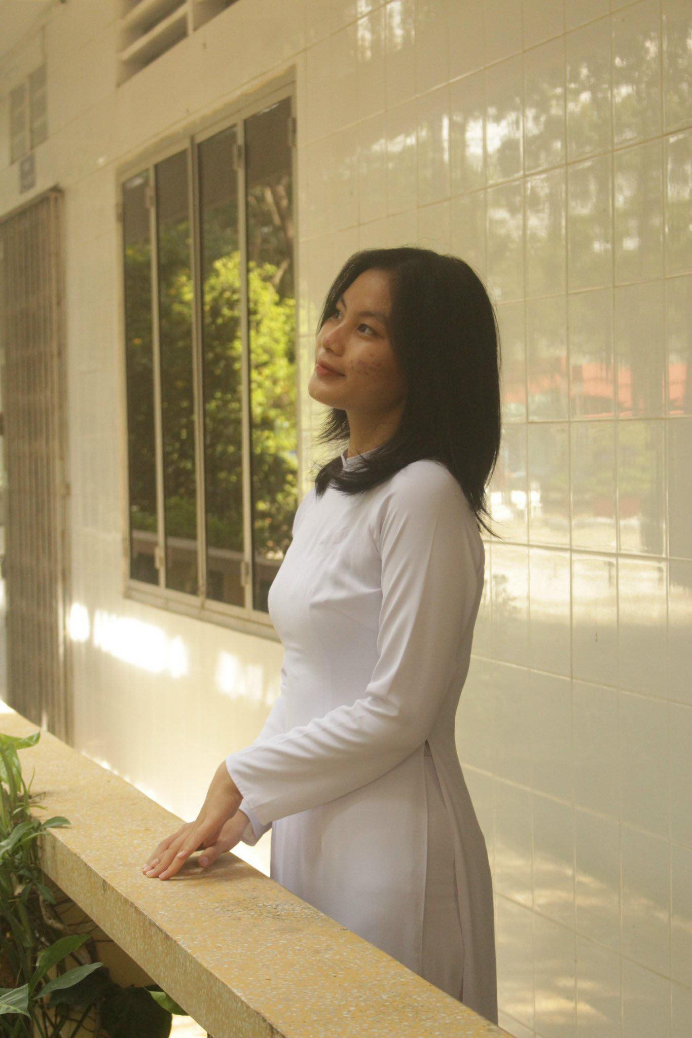 Phương An khá bất ngờ và có chút lo lắng khi lịch thi sớm hơn mọi năm. Ảnh: NVCC Phương An khá bất ngờ và có chút lo lắng khi lịch thi sớm hơn mọi năm. Ảnh: NVCC