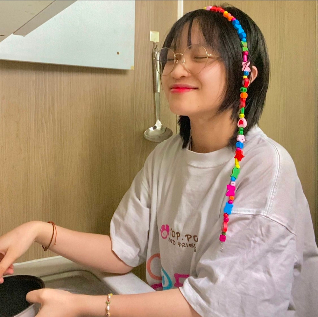 Ngoại hình dễ thương xinh xắn của nữ TikToker. Nguồn: FBNV Ngoại hình dễ thương xinh xắn của nữ TikToker. Nguồn: FBNV