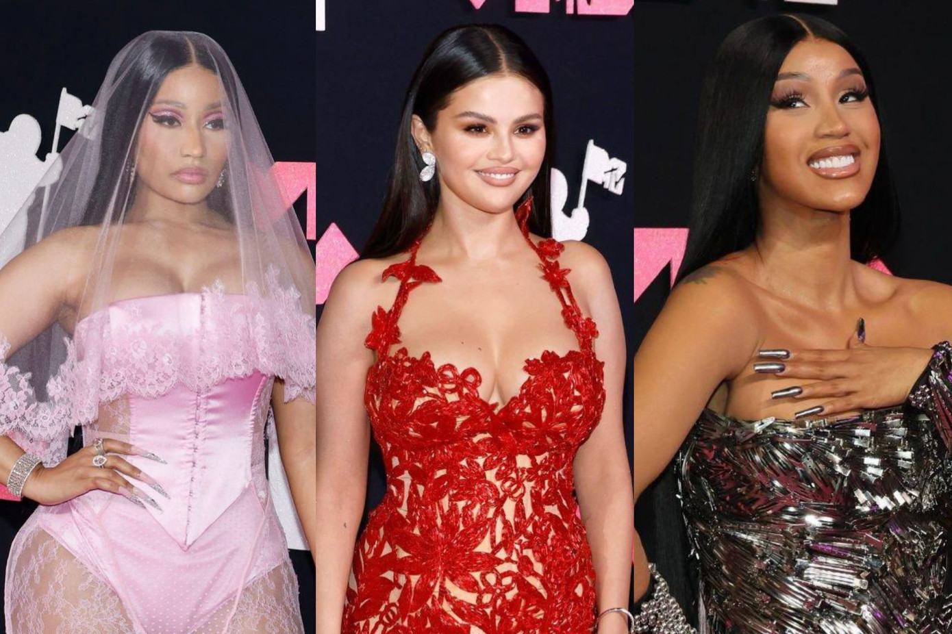 Loạt ngôi sao lớn xuất hiện tại lễ trao giải MTV VMAs 2023. Loạt ngôi sao lớn xuất hiện tại lễ trao giải MTV VMAs 2023.