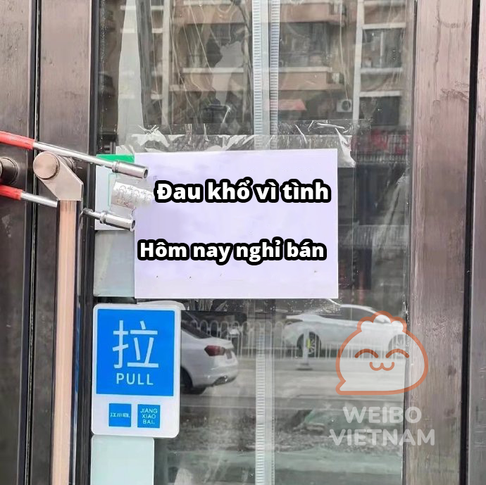 Thất tình không có tâm trạng buôn bán, chủ tiệm thật biết cách nuông chiều bản thân.