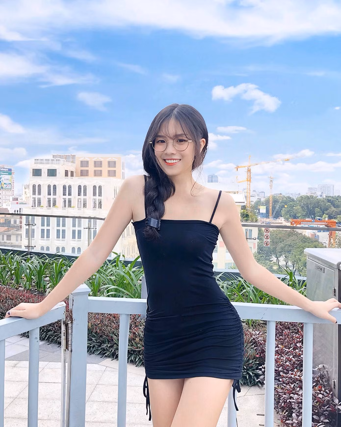 Hình ảnh khiến Thụy Hân "gây sốt" mạng xã hội xứ Trung một thời.