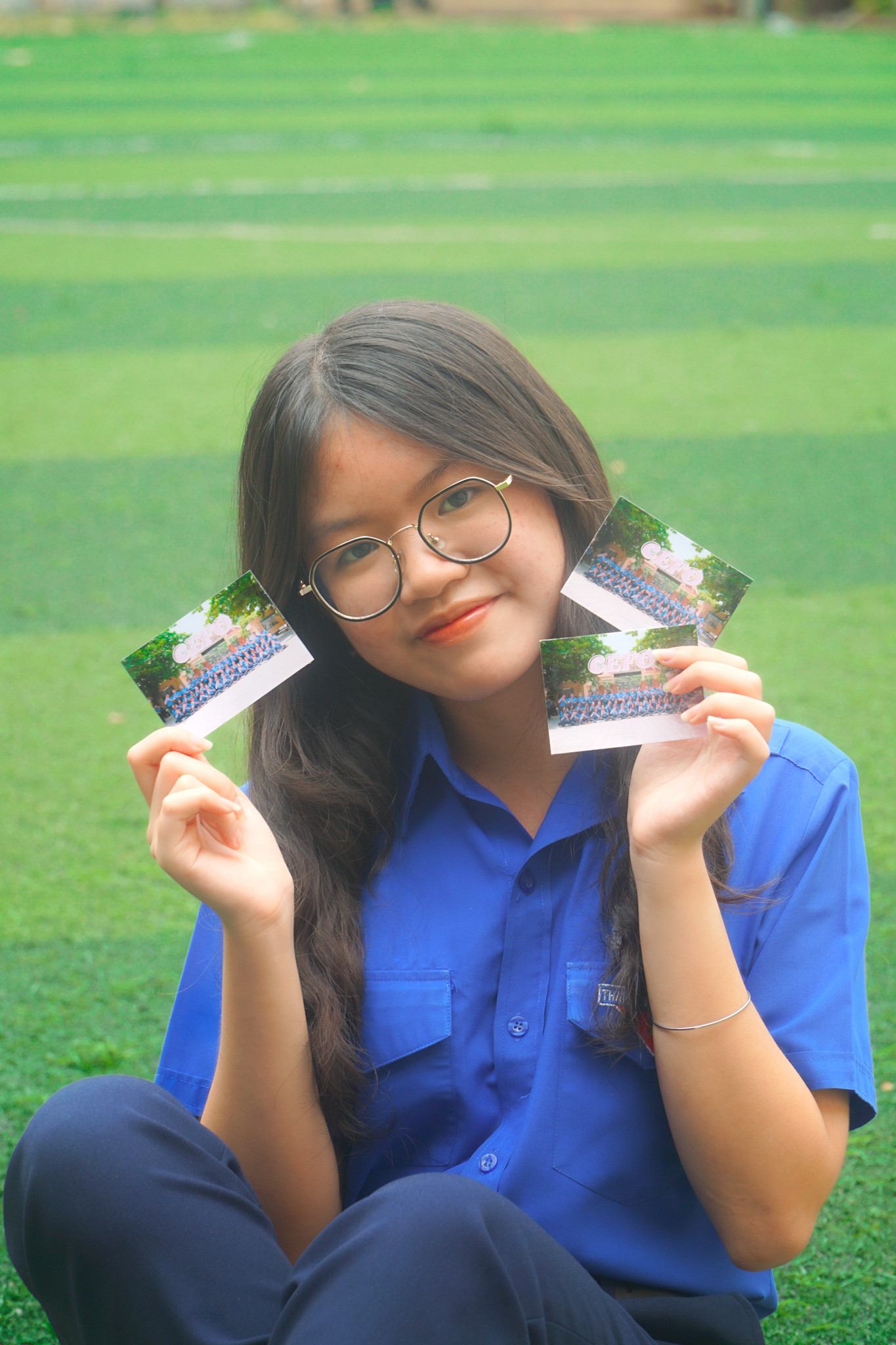 Hồng Hạnh nghĩ việc tự chấm điểm, ghi lại và ôn thật kĩ những lỗi đã mắc phải khi luyện đề sẽ hạn chế được khả năng làm sai do quá chủ quan và chưa nắm chắc bài học.