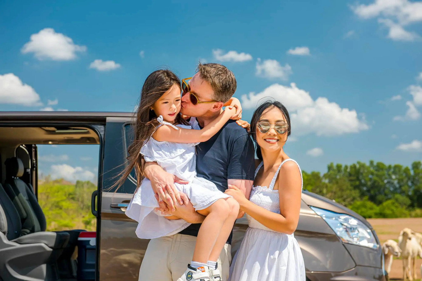 Gia đình nhỏ của Đoan Trang luôn tràn đầy tiếng cười.