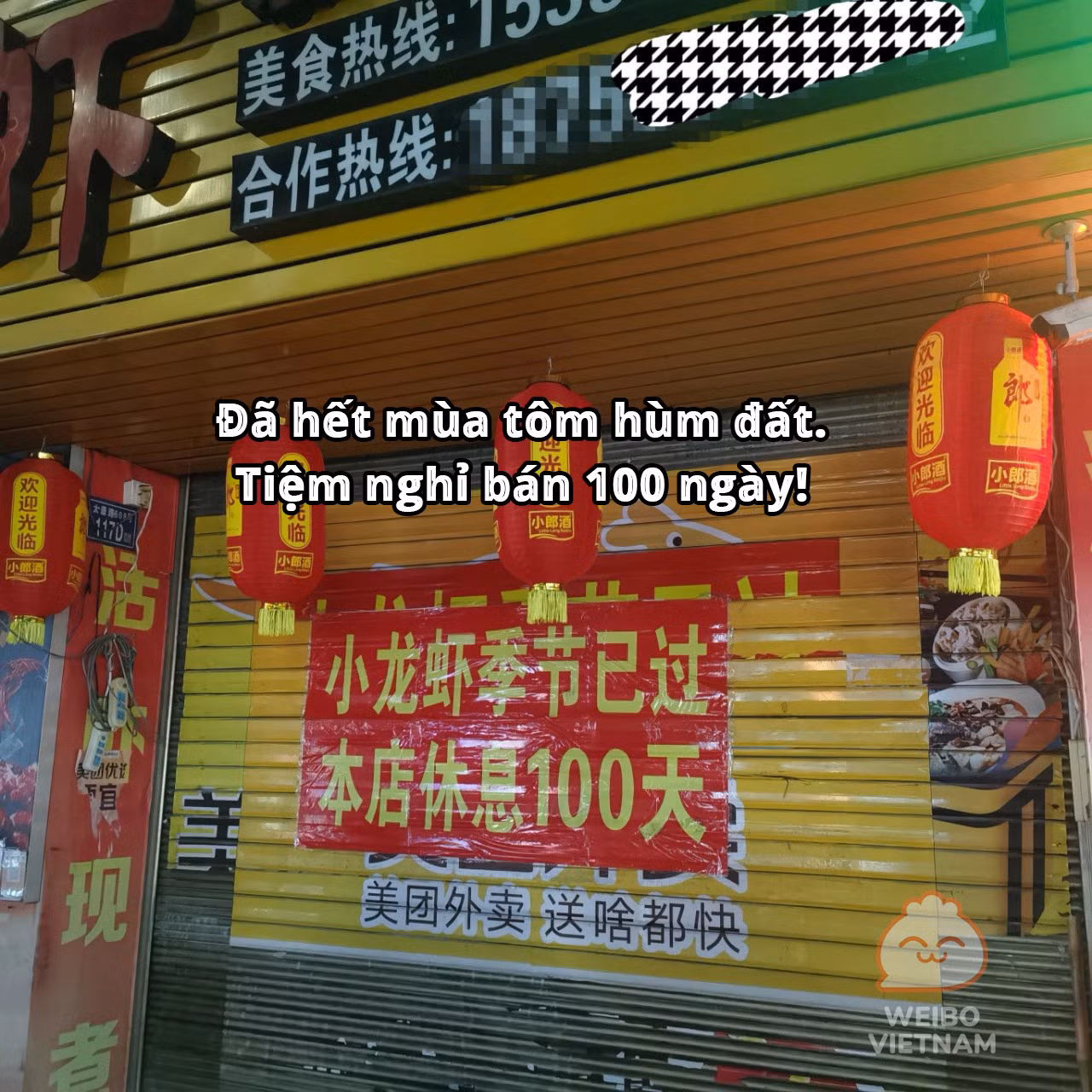 Buôn bán phải chờ mùa thực phẩm, hết mùa thì không bán nữa.