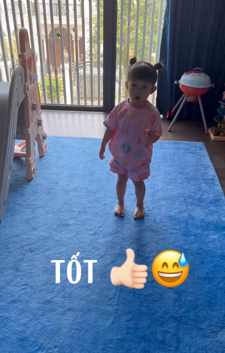 Sự khẳng định chắc nịch của Suchin khiến Đàm Thu Trang bật cười: "Nhất papa".