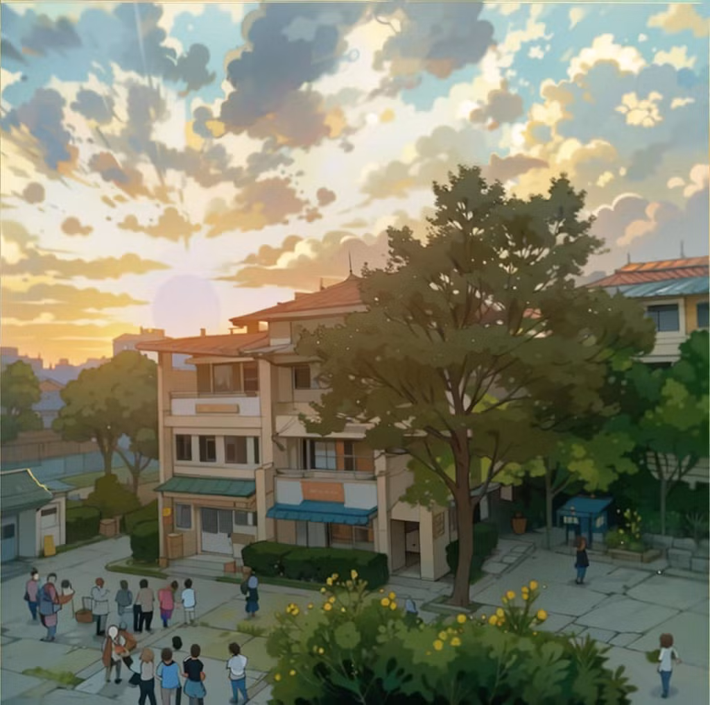 View "triệu đô" từ trên cao của THPT Phú Nhuận. Ảnh: Minh Hoàng - Dong Chuyen Nghiep