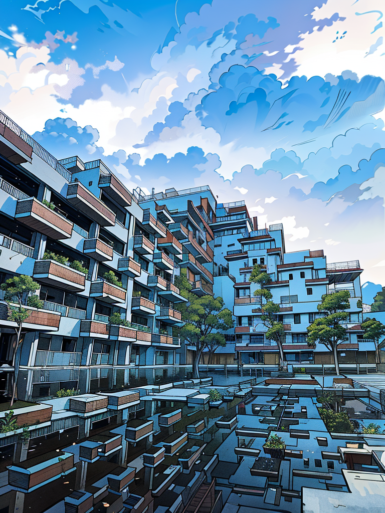 Đại học FPT vừa lạ vừa quen sau khi được AI "biến hóa". Ảnh: Bảo Bảo - ĐH FPT Đại học FPT vừa lạ vừa quen sau khi được AI "biến hóa". Ảnh: Bảo Bảo - ĐH FPT