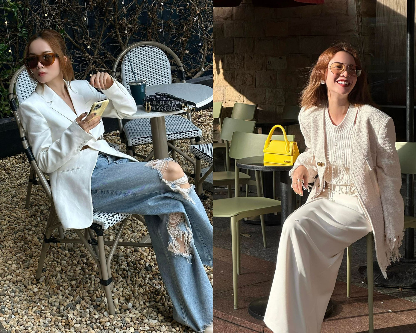 Gu thời trang trẻ trung, thời thượng của Yến Trang. Gu thời trang trẻ trung, thời thượng của Yến Trang.