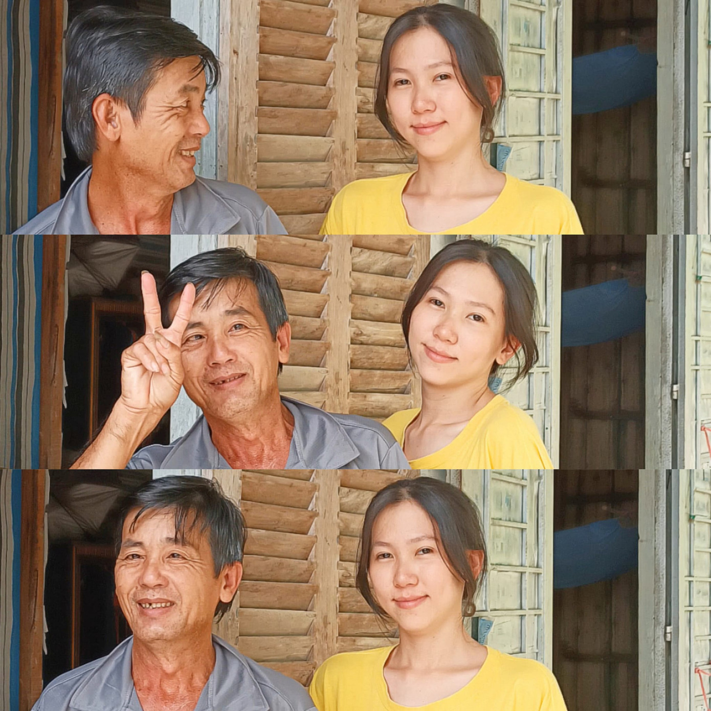 Cô và cha ruột của mình có mối quan hệ rất tốt, đặc biệt ông cũng thường xuyên xuất hiện trong nhiều đoạn clip TikTok của con gái. Cô và cha ruột của mình có mối quan hệ rất tốt, đặc biệt ông cũng thường xuyên xuất hiện trong nhiều đoạn clip TikTok của con gái.