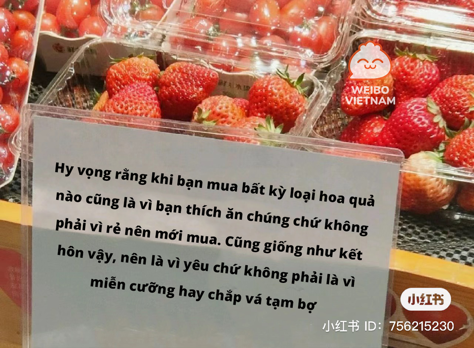 Bức ảnh khiến dân tình phải thốt lên: "Đã nói đúng còn nói to!". Nguồn: Weibo Việt Nam Bức ảnh khiến dân tình phải thốt lên: "Đã nói đúng còn nói to!". Nguồn: Weibo Việt Nam