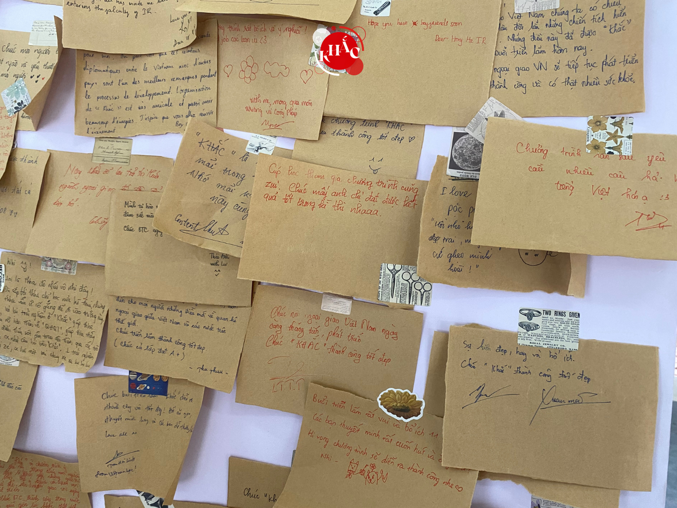 Những phản hồi tích cực đến từ các bạn sinh viên tham gia triển lãm.