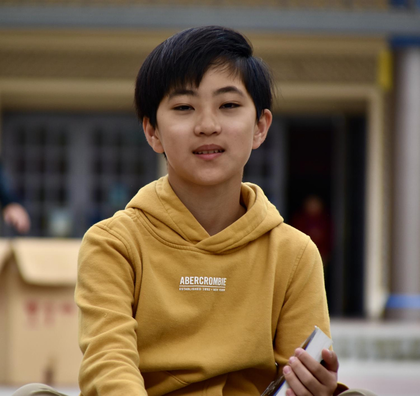 “Em muốn thử thách nhiều hơn”, Clovis nói khi cậu bé quyết định dừng học lớp Hai. Nguồn: The Hornet