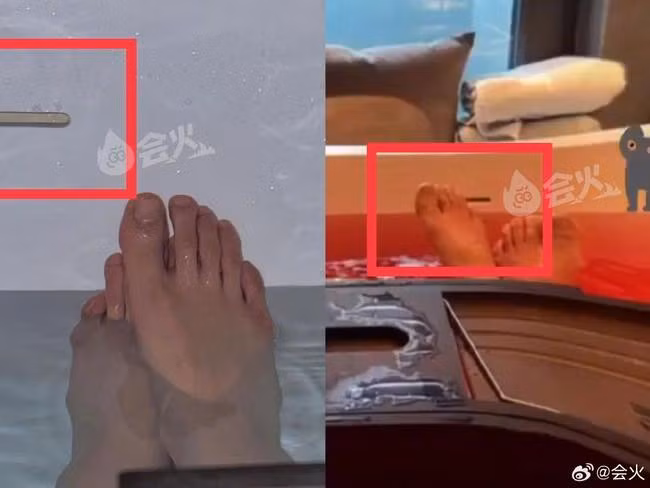 Các chi tiết trùng khớp từ góc máy đến bối cảnh, địa điểm xuất hiện được blogger chỉ ra trong ảnh của G-Dragon và Kim Go Eun.