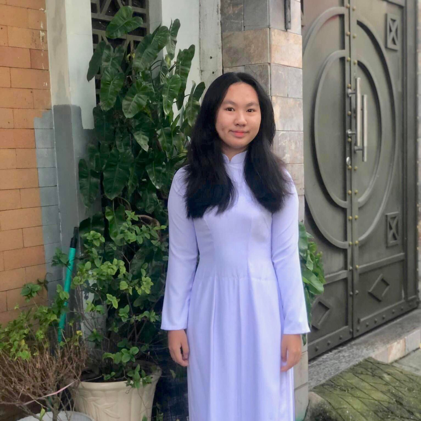 Ba mẹ luôn đồng hành sát cánh và động viên Bảo Hân trong mùa thi.