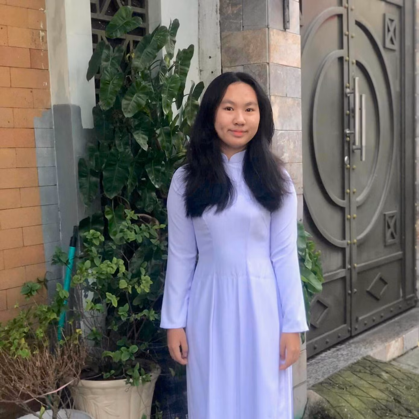 Ba mẹ luôn đồng hành sát cánh và động viên Bảo Hân trong mùa thi.