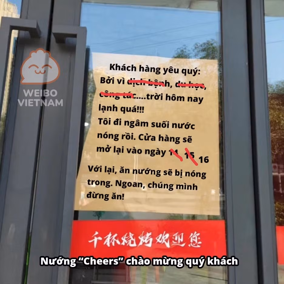 Chủ quán có tâm, lo khách ăn đồ nướng nhiều không tốt cho sức khỏe.