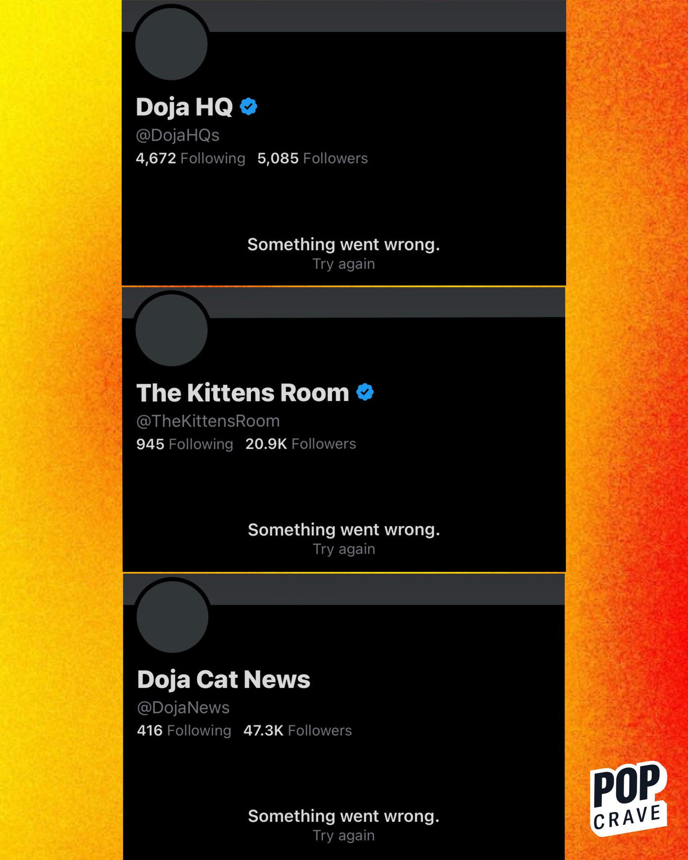 Loạt fanpage của Doja Cat trên Twitter vô hiệu hóa tài khoản sau phát ngôn của cô.