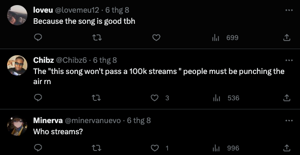 Nhiều khán giả bất ngờ với thành tích của Paint The Town Red. Nhiều khán giả bất ngờ với thành tích của Paint The Town Red.