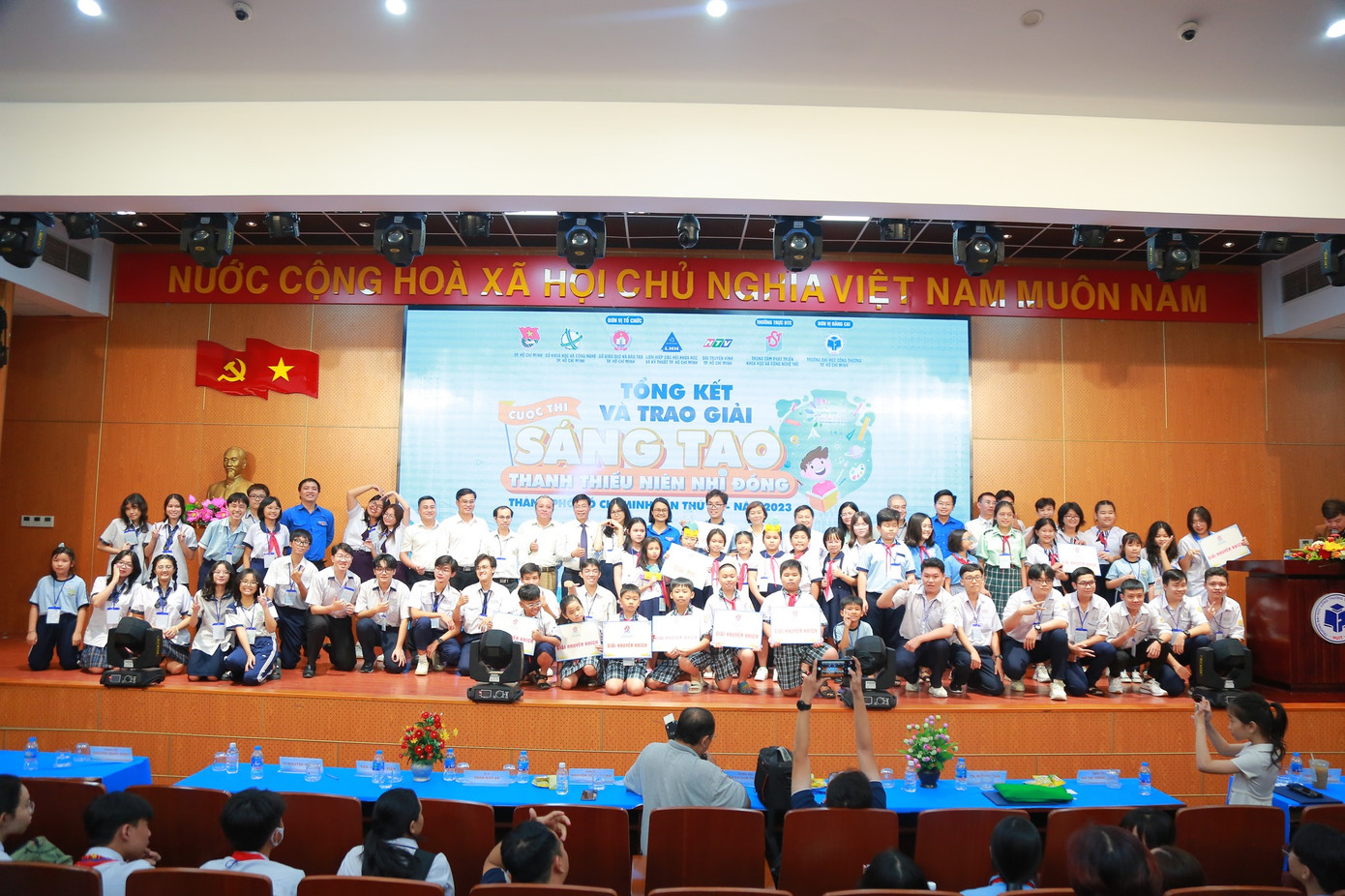 Cuộc thi thu hút nhiều teen và tween các trường tham gia. Ảnh: Cuộc thi Sáng tạo thanh thiếu niên nhi đồng TP.HCM Cuộc thi thu hút nhiều teen và tween các trường tham gia. Ảnh: Cuộc thi Sáng tạo thanh thiếu niên nhi đồng TP.HCM