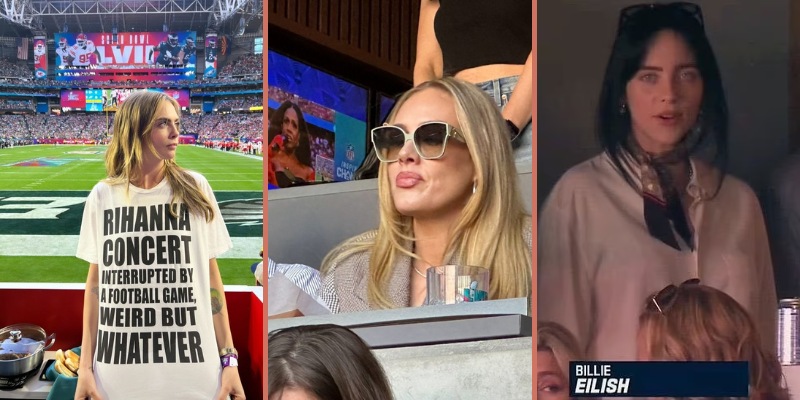 Đến tham gia ủng hộ sự trở lại của Rihanna hôm nay có những gương mặt đình đám như Adele, Billie Eilish, Tim Cook, Cara Delevingne... Đến tham gia ủng hộ sự trở lại của Rihanna hôm nay có những gương mặt đình đám như Adele, Billie Eilish, Tim Cook, Cara Delevingne...