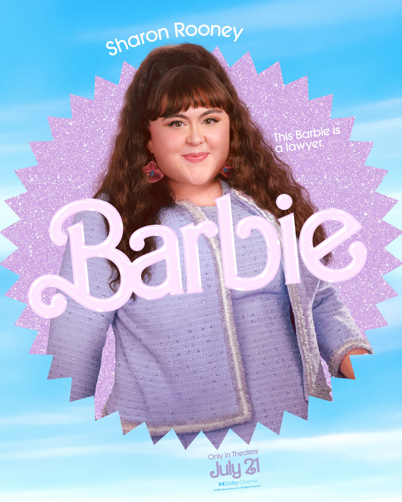 Còn có cả phiên bản Barbie luật sư của Sharon Rooney!