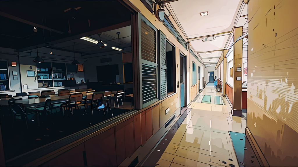 Hành lang và lớp học của trường THPT Nguyễn Thái Bình. Ảnh: CLB NTB English Club và NTB Photography Team Hành lang và lớp học của trường THPT Nguyễn Thái Bình. Ảnh: CLB NTB English Club và NTB Photography Team