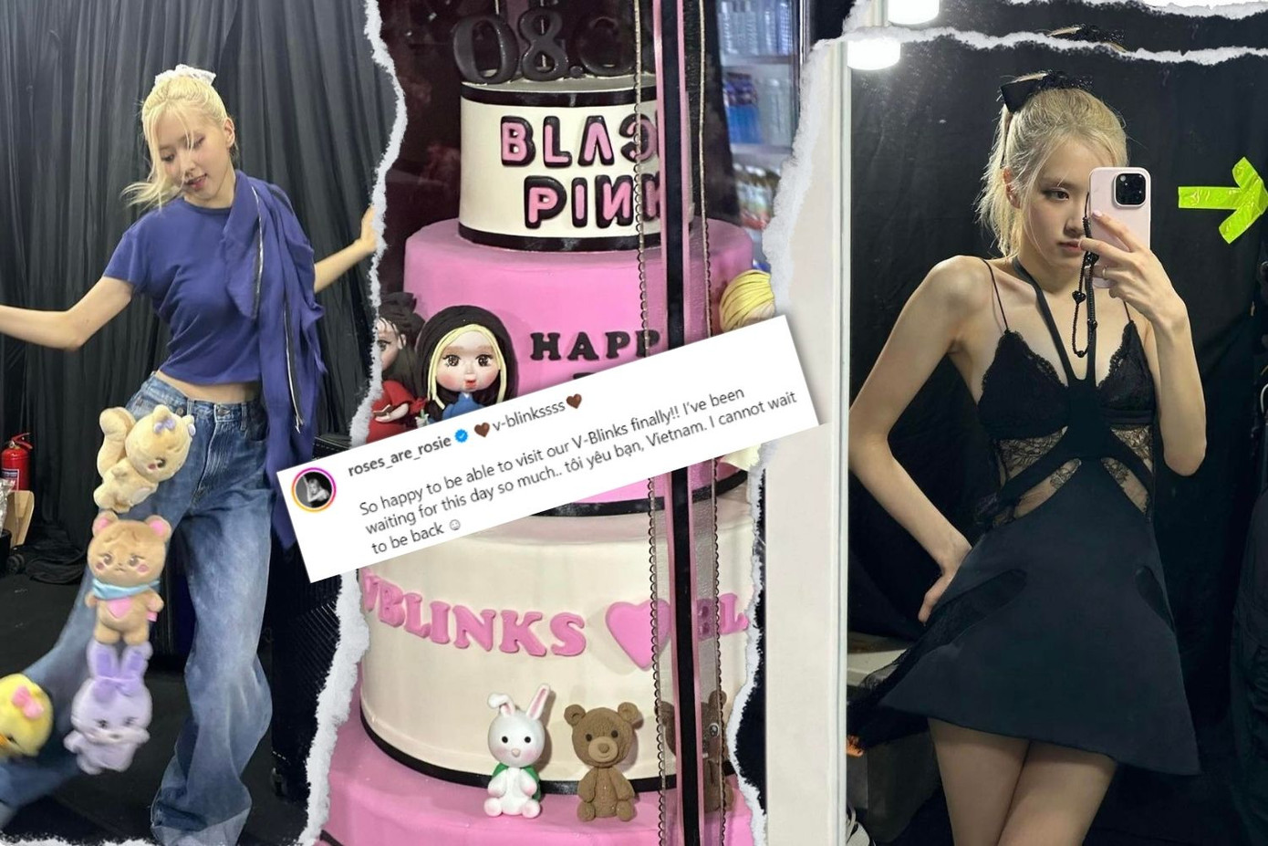 Cô nàng gửi lời nhắn "tôi yêu bạn" khiến fan rung động.