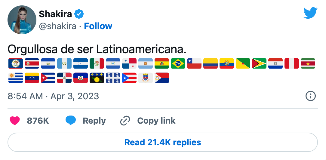 Shakira khôn khéo đáp trả lại phát ngôn đáng chê của bạn trai cũ. Shakira khôn khéo đáp trả lại phát ngôn đáng chê của bạn trai cũ.