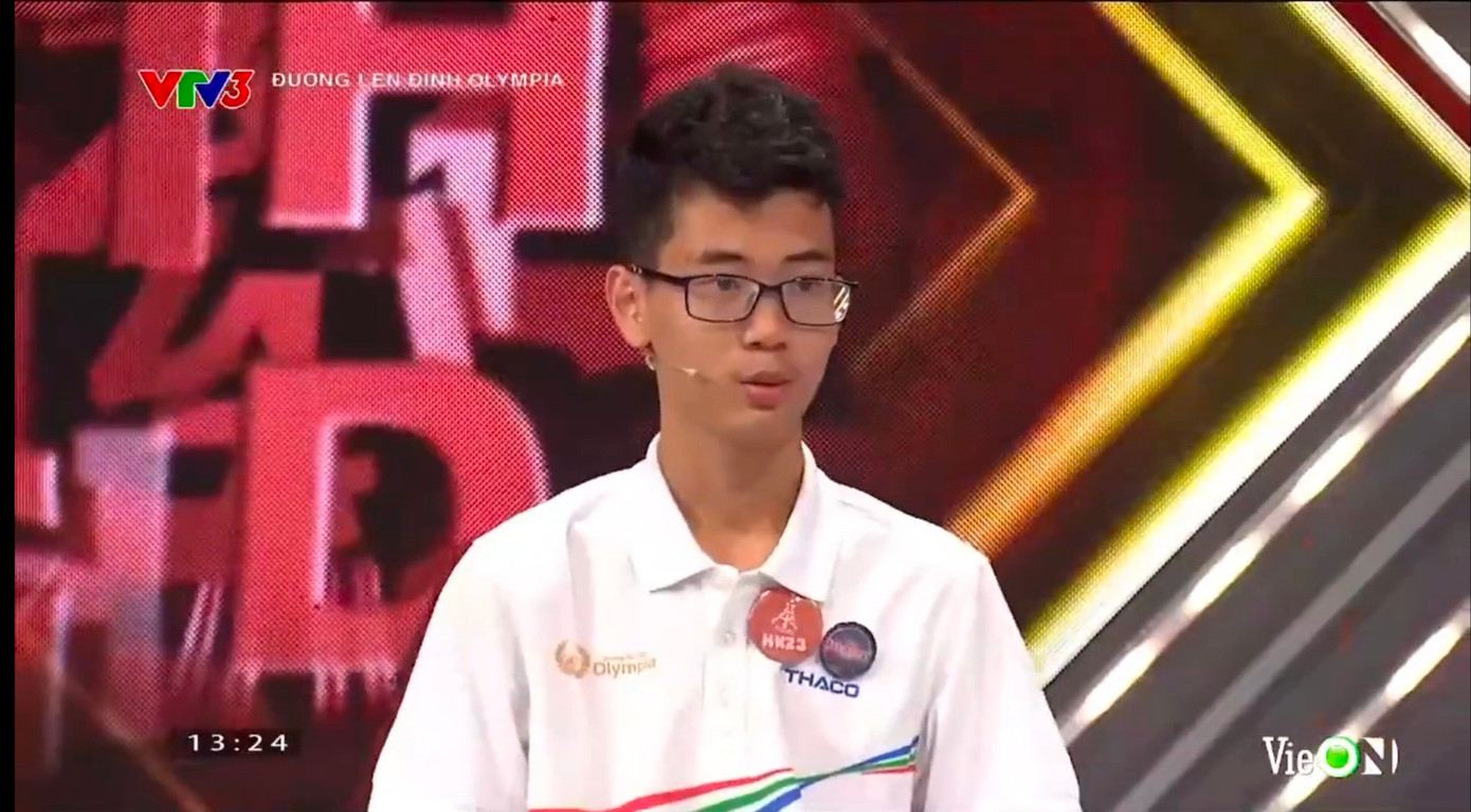 Trả lời chính xác từ khóa ở Vượt chướng ngại vật, Hoài Bảo được kỳ vọng là đối thủ nặng ký cho chiếc vòng nguyệt quế.