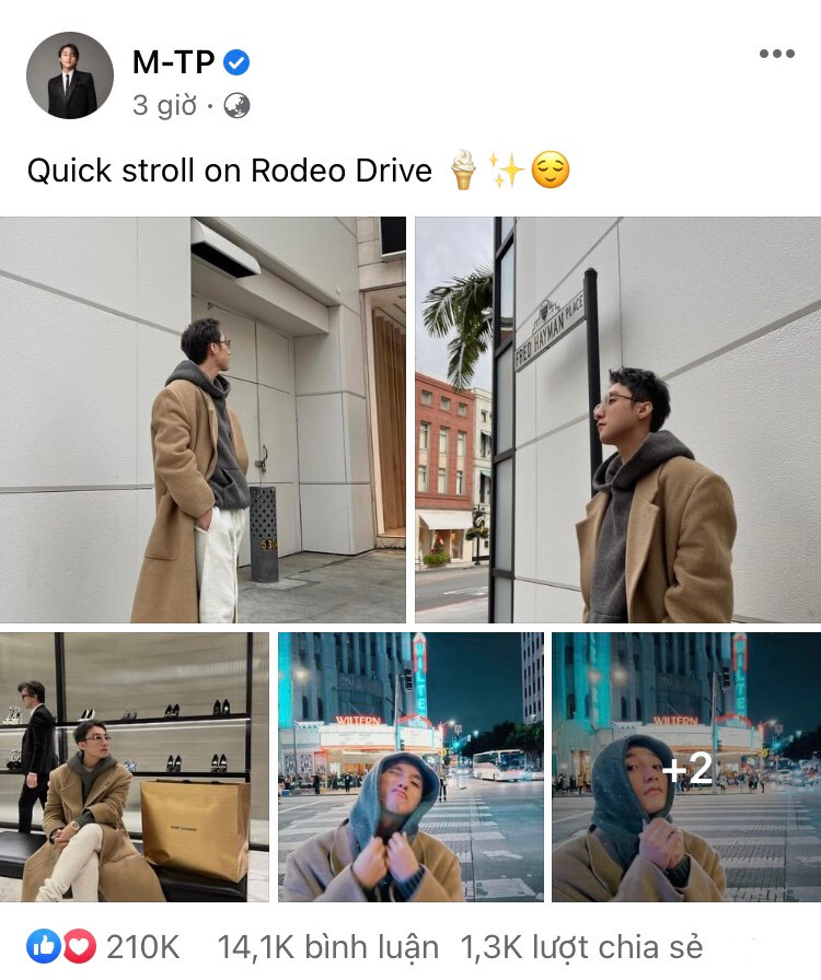 Anh chàng nhận được nhiều lời khen về ngoại hình trong bộ ảnh mới. Anh chàng nhận được nhiều lời khen về ngoại hình trong bộ ảnh mới.