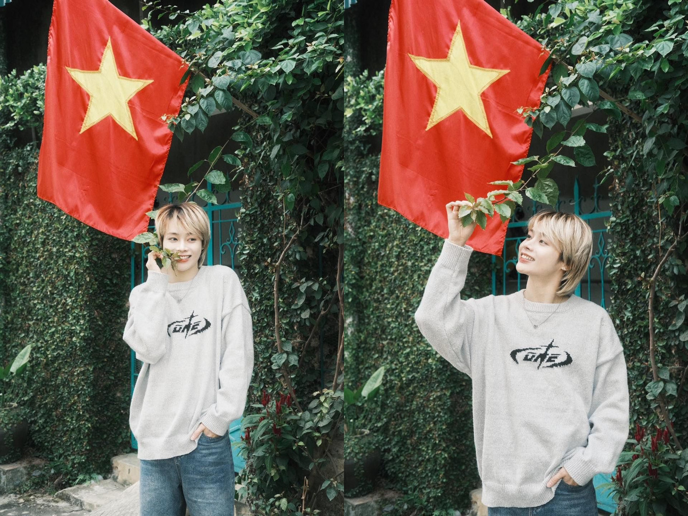 Hanbin luôn thể hiện niềm tự hào về quê hương Việt Nam.