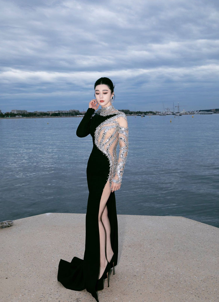 Phạm Băng Băng sang trọng trong thiết kế đến từ nhà mốt Mikael D.