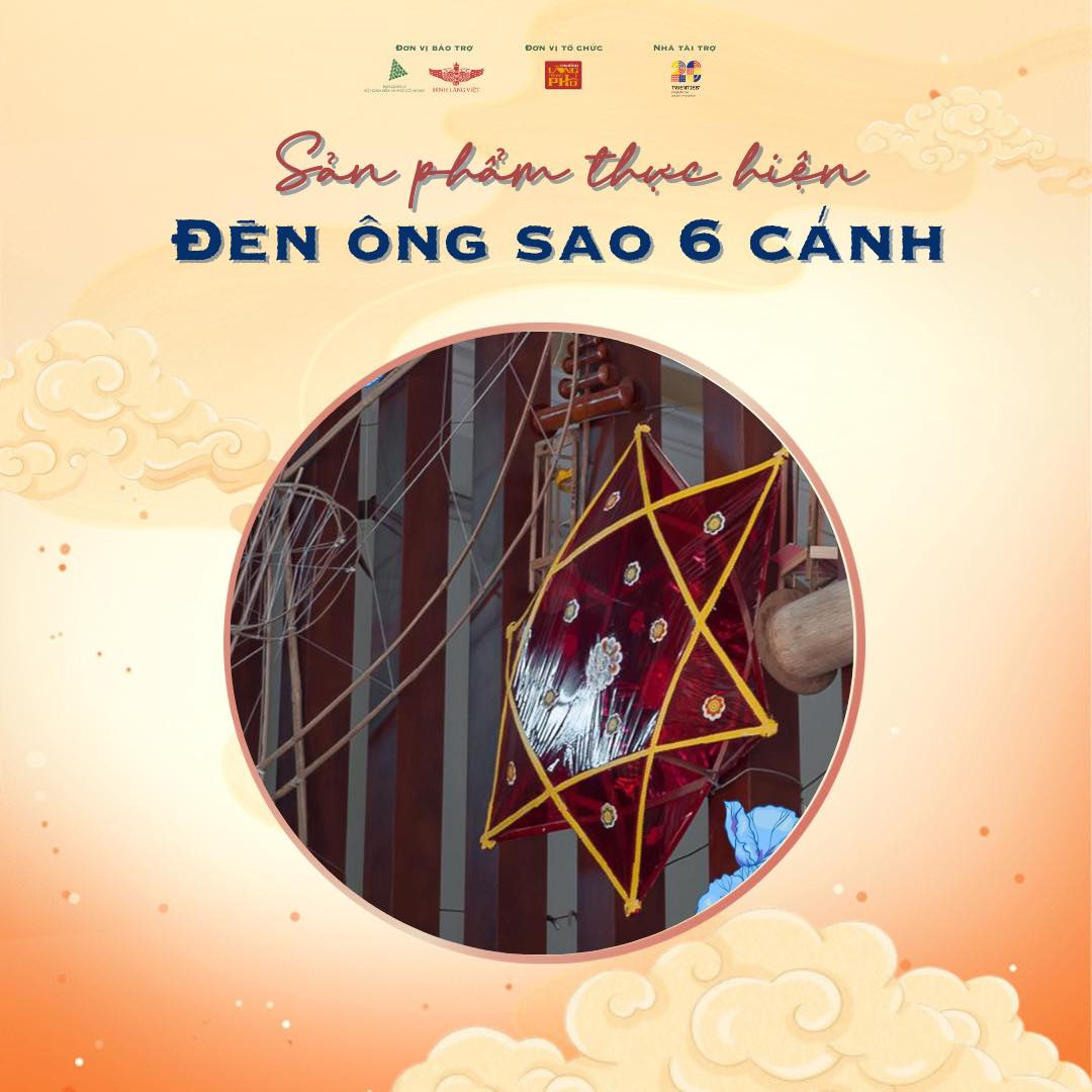 Hình ảnh đèn ông sao 6 cánh. Ảnh: Trường Làng Trong Phố Hình ảnh đèn ông sao 6 cánh. Ảnh: Trường Làng Trong Phố