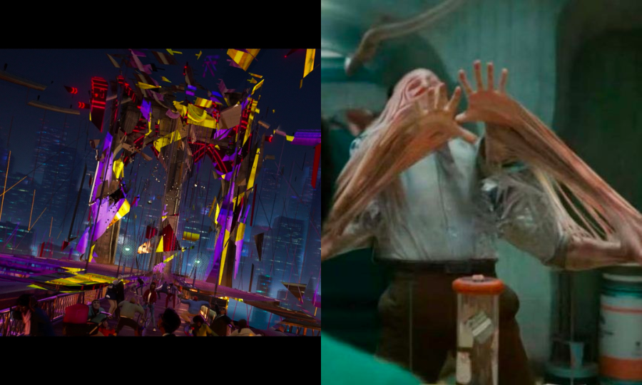 Hiện tượng “thời gian trượt&quot; trong &quot;Loki 2&quot; khiến người xem nhớ tới &quot;Spider Man: Into the Spider-Verse&quot; khi các Người Nhện bị đưa sang một vũ trụ khác và liên tục bị &quot;nhiễu&quot; khi đang hoạt động.