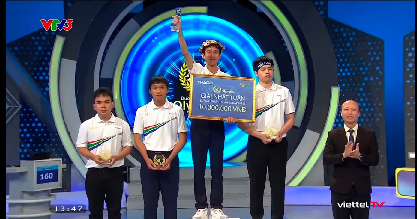 Trần Đăng Khoa giành chiến thắng thuyết phục với 310 điểm. Trần Đăng Khoa giành chiến thắng thuyết phục với 310 điểm.