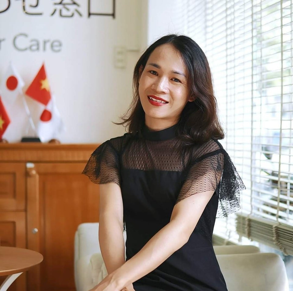 Năm 2021, cô giành được suất học bổng 50% từ cuộc thi Tài năng trẻ IT. - Ảnh: FBNV