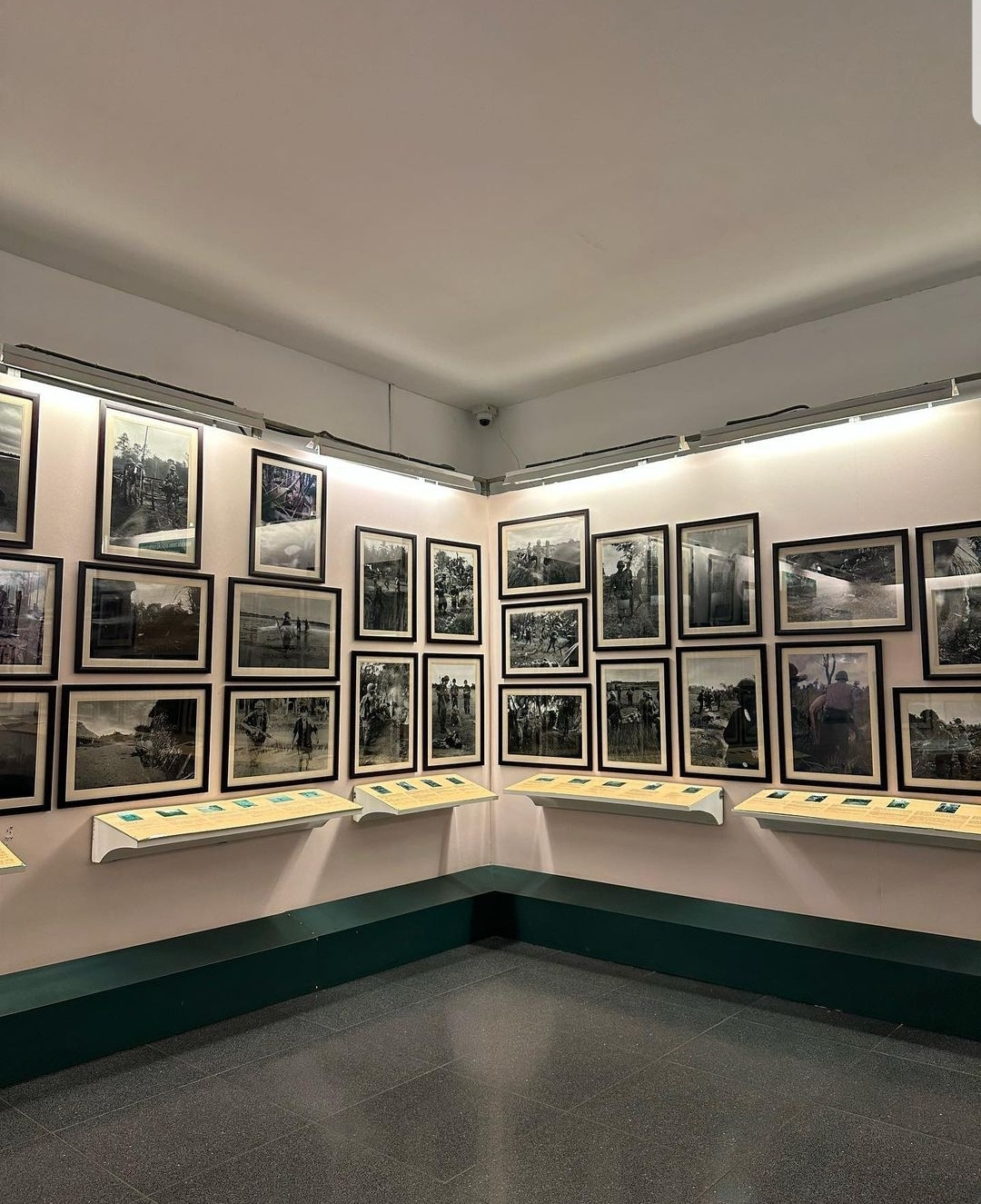 Không gian trưng bày bên trong bảo tàng. (Ảnh: ma_ll27)